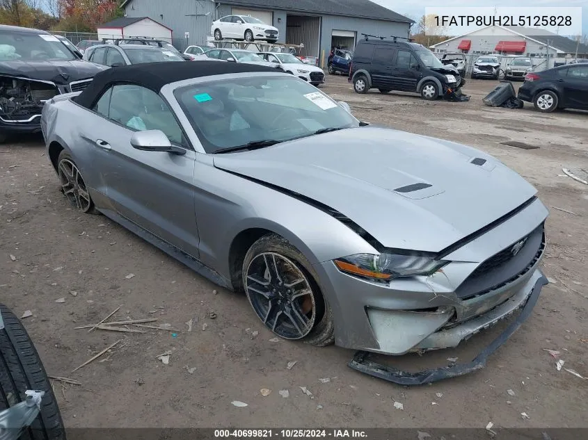 2020 Ford Mustang Ecoboost Premium VIN: 1FATP8UH2L5125828 Lot: 40699821