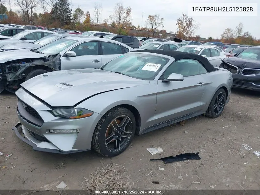 2020 Ford Mustang Ecoboost Premium VIN: 1FATP8UH2L5125828 Lot: 40699821