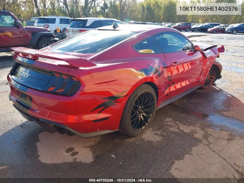 2020 Ford Mustang VIN: 1GKT158GHE14G2576 Lot: 40705248