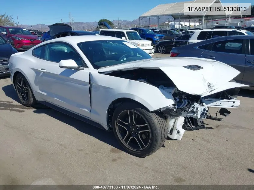 2020 Ford Mustang Ecoboost Premium VIN: 1FA6P8TH5L5130813 Lot: 40773188