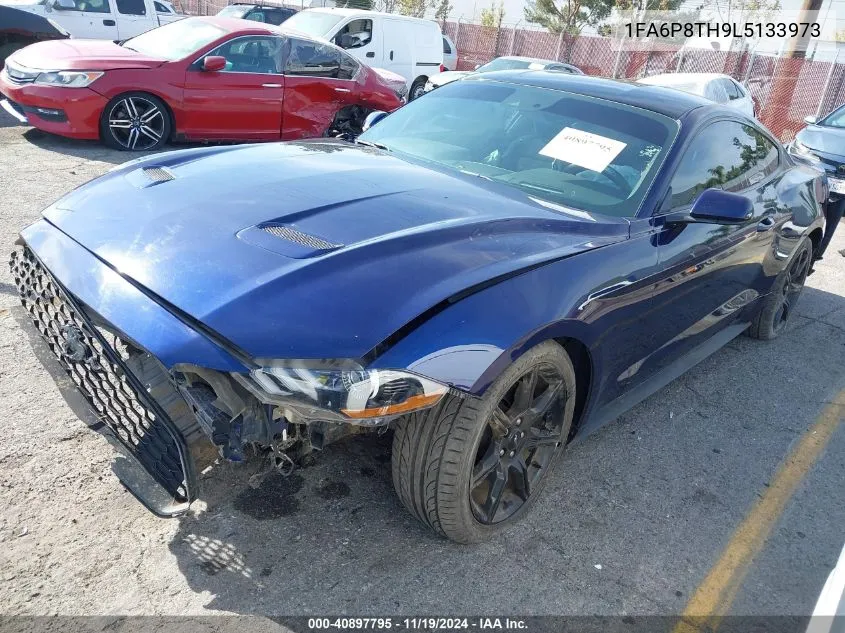 2020 Ford Mustang Ecoboost VIN: 1FA6P8TH9L5133973 Lot: 40897795