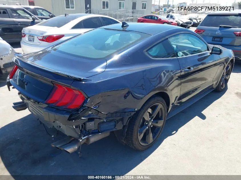 1FA6P8CF7M5139271 2021 Ford Mustang Gt