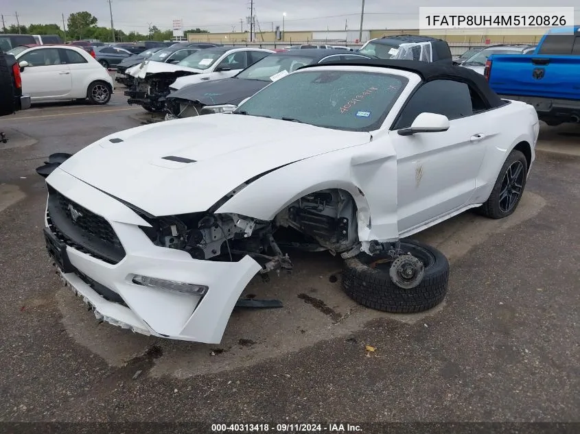 1FATP8UH4M5120826 2021 Ford Mustang