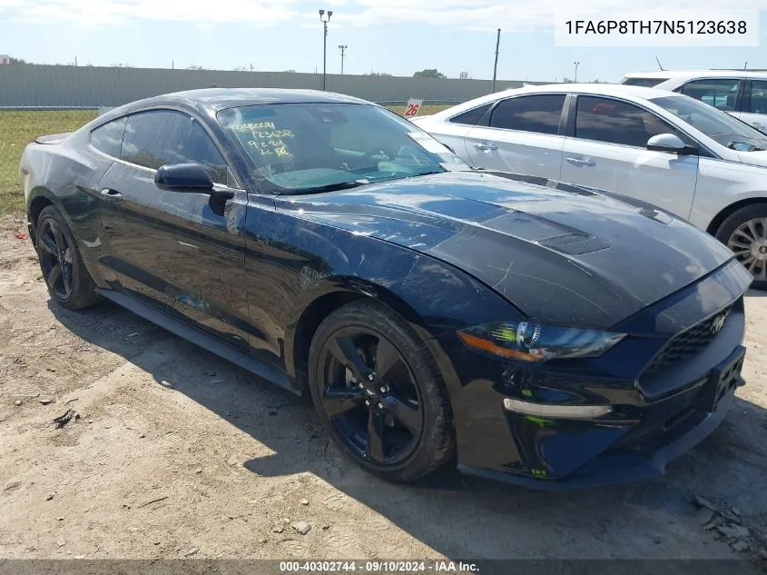 2022 Ford Mustang VIN: 1FA6P8TH7N5123638 Lot: 40302744