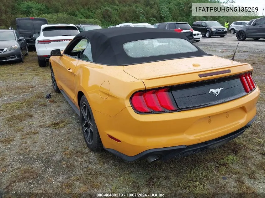 2022 Ford Mustang VIN: 1FATP8UH5N5135269 Lot: 40480279