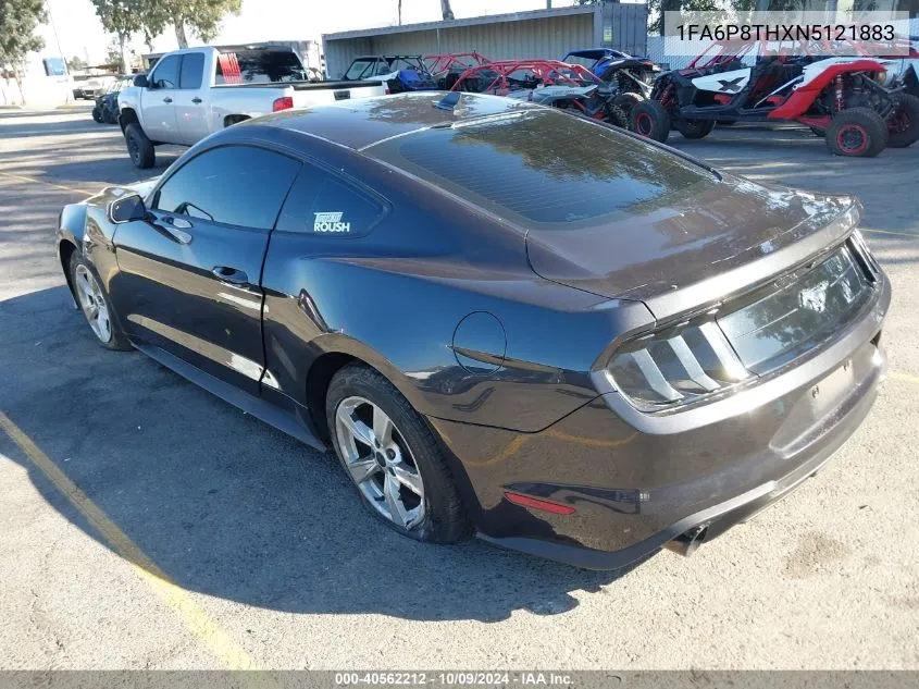 2022 Ford Mustang Ecoboost VIN: 1FA6P8THXN5121883 Lot: 40562212