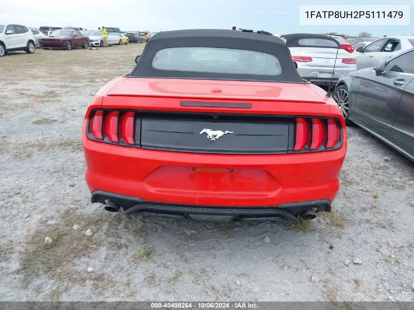 2023 Ford Mustang VIN: 1FATP8UH2P5111479 Lot: 40498264