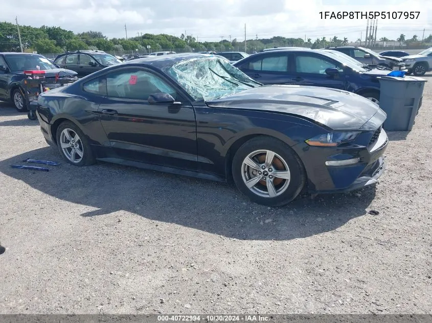 2023 Ford Mustang Ecoboost VIN: 1FA6P8TH5P5107957 Lot: 40722994