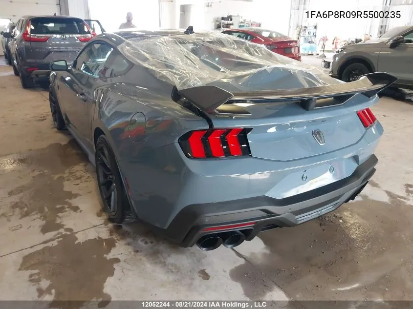 2024 Ford Mustang Dark Horse VIN: 1FA6P8R09R5500235 Lot: 12052244