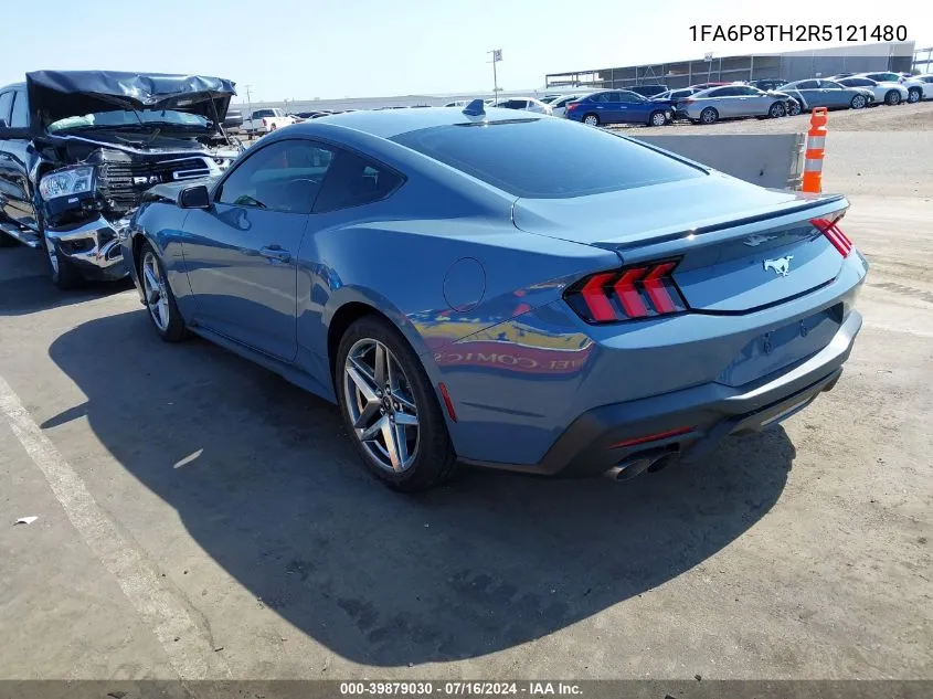 2024 Ford Mustang Ecoboost Premium Fastback VIN: 1FA6P8TH2R5121480 Lot: 39879030