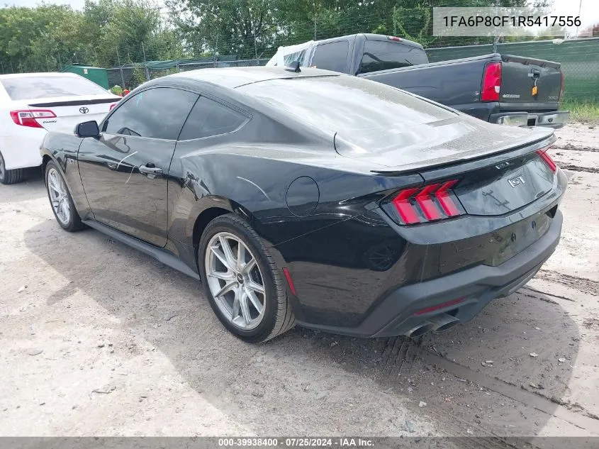 1FA6P8CF1R5417556 2024 Ford Mustang Gt Premium Fastback