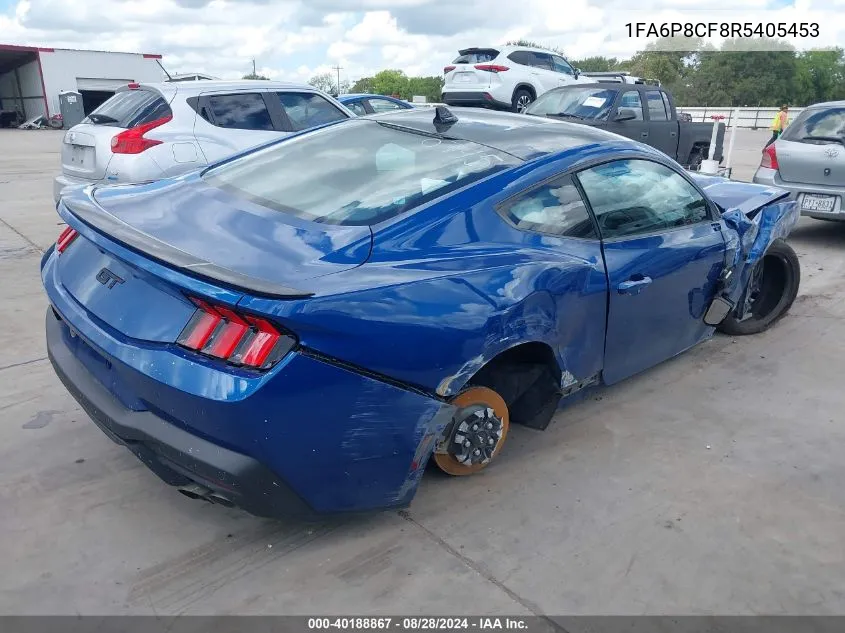 1FA6P8CF8R5405453 2024 Ford Mustang Gt Fastback