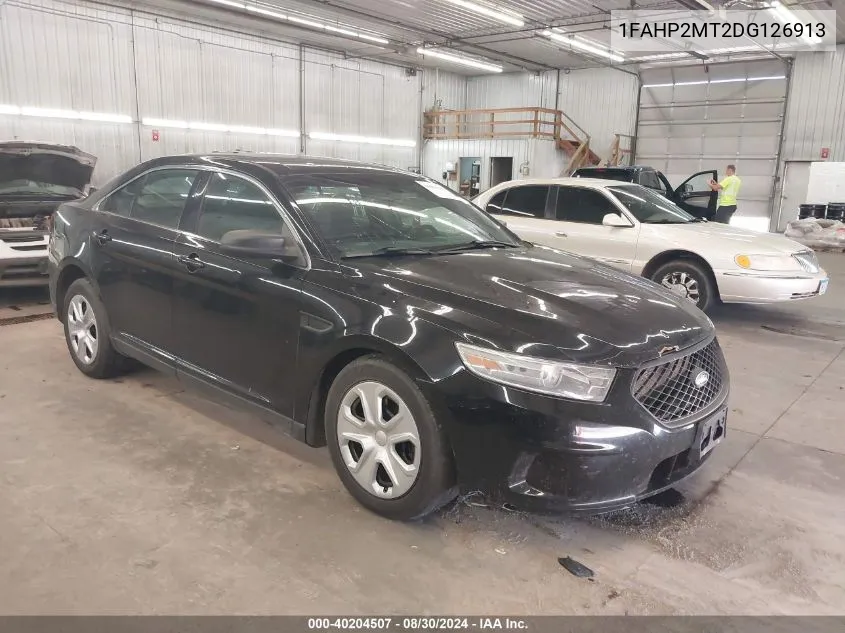 2013 Ford Police Interceptor VIN: 1FAHP2MT2DG126913 Lot: 40204507