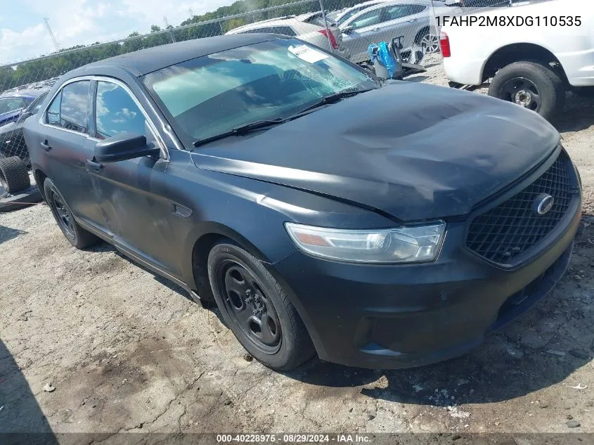 2013 Ford Police Interceptor VIN: 1FAHP2M8XDG110535 Lot: 40228975