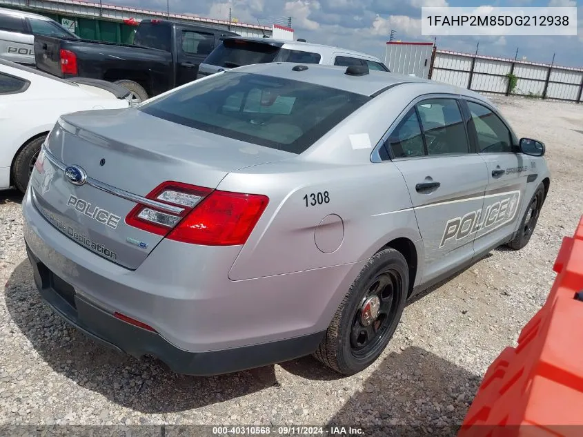 2013 Ford Police Interceptor VIN: 1FAHP2M85DG212938 Lot: 40310568