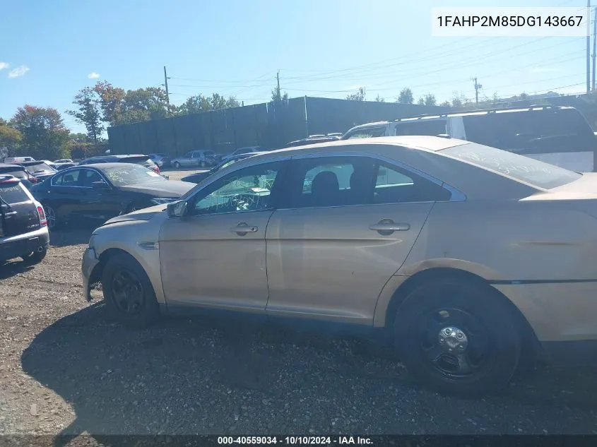 1FAHP2M85DG143667 2013 Ford Police Interceptor