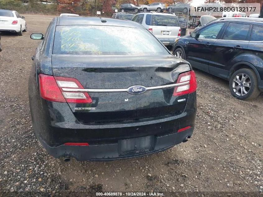 2013 Ford Police Interceptor VIN: 1FAHP2L88DG132177 Lot: 40689878