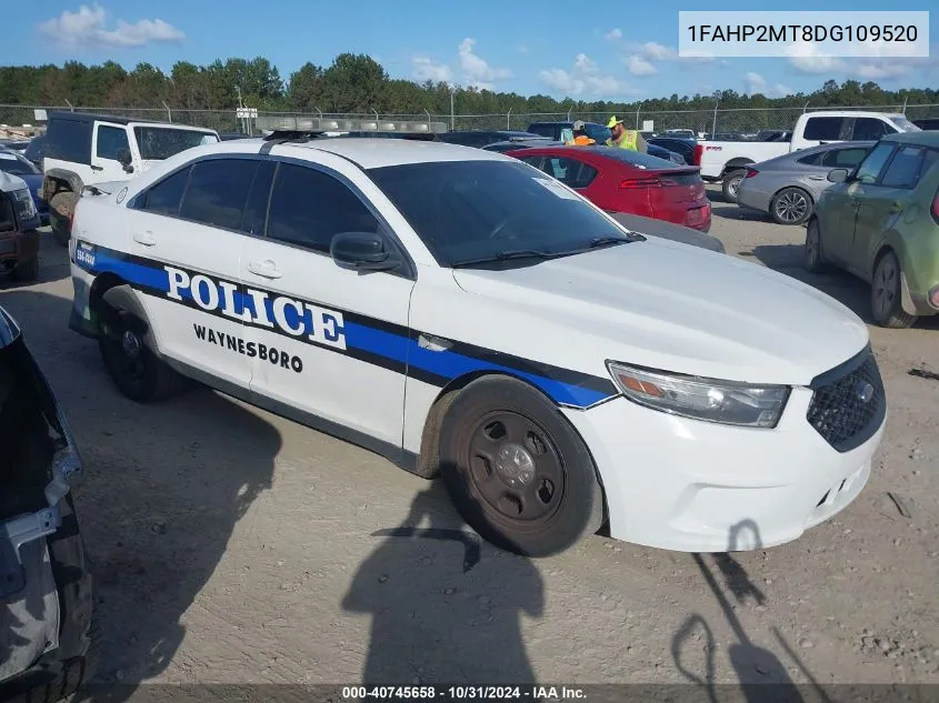 2013 Ford Police Interceptor VIN: 1FAHP2MT8DG109520 Lot: 40745658