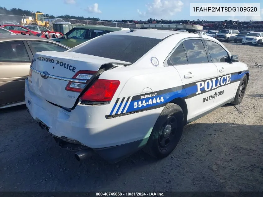 2013 Ford Police Interceptor VIN: 1FAHP2MT8DG109520 Lot: 40745658