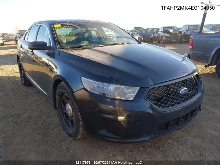 2014 Ford Police Interceptor VIN: 1FAHP2MK4EG104050 Lot: 12117979