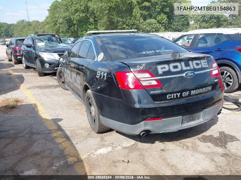 2014 Ford Police Interceptor VIN: 1FAHP2MT8EG154863 Lot: 39828241