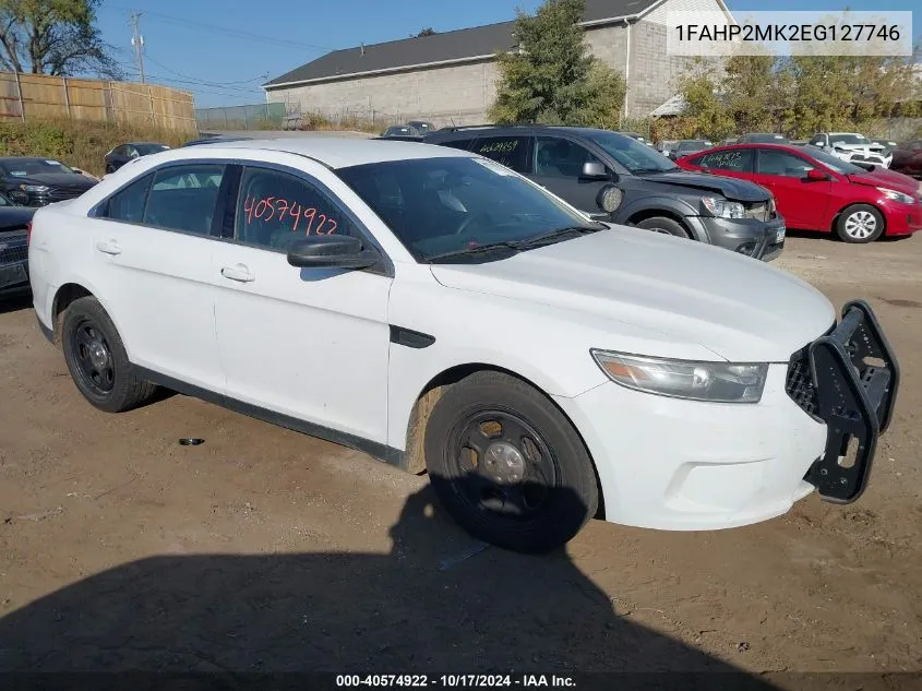 2014 Ford Police Interceptor VIN: 1FAHP2MK2EG127746 Lot: 40574922