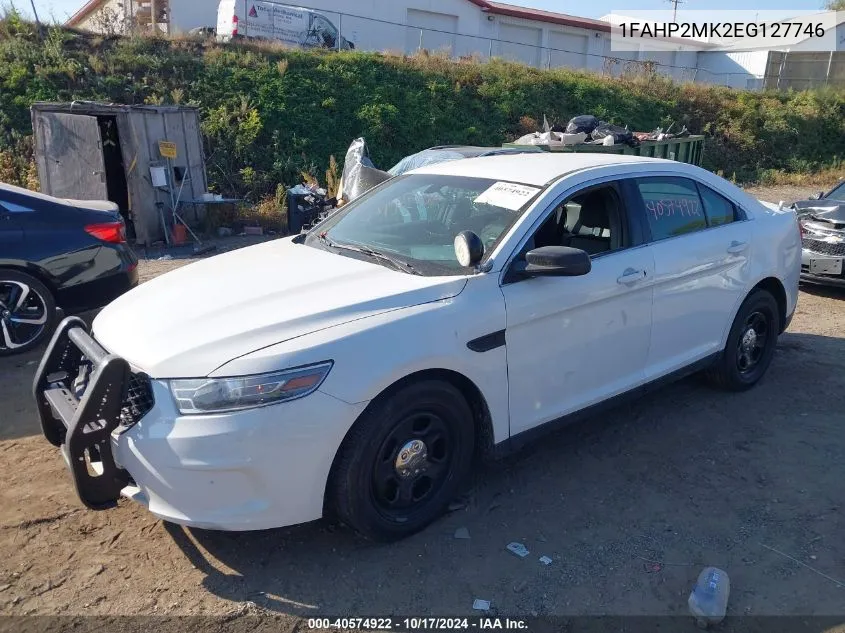 2014 Ford Police Interceptor VIN: 1FAHP2MK2EG127746 Lot: 40574922