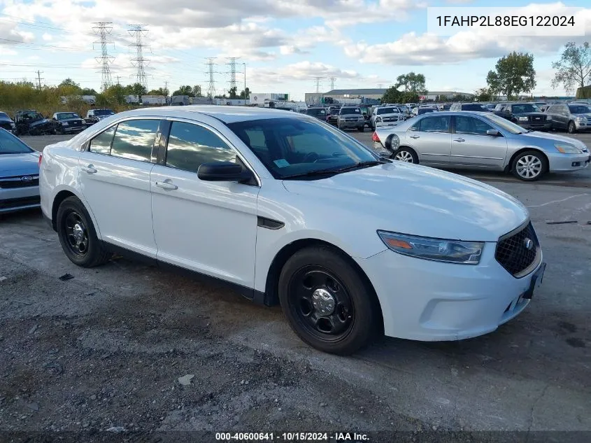 2014 Ford Police Interceptor VIN: 1FAHP2L88EG122024 Lot: 40600641