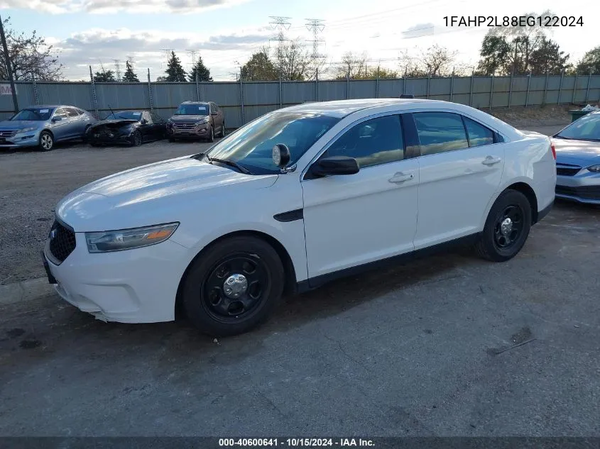 2014 Ford Police Interceptor VIN: 1FAHP2L88EG122024 Lot: 40600641