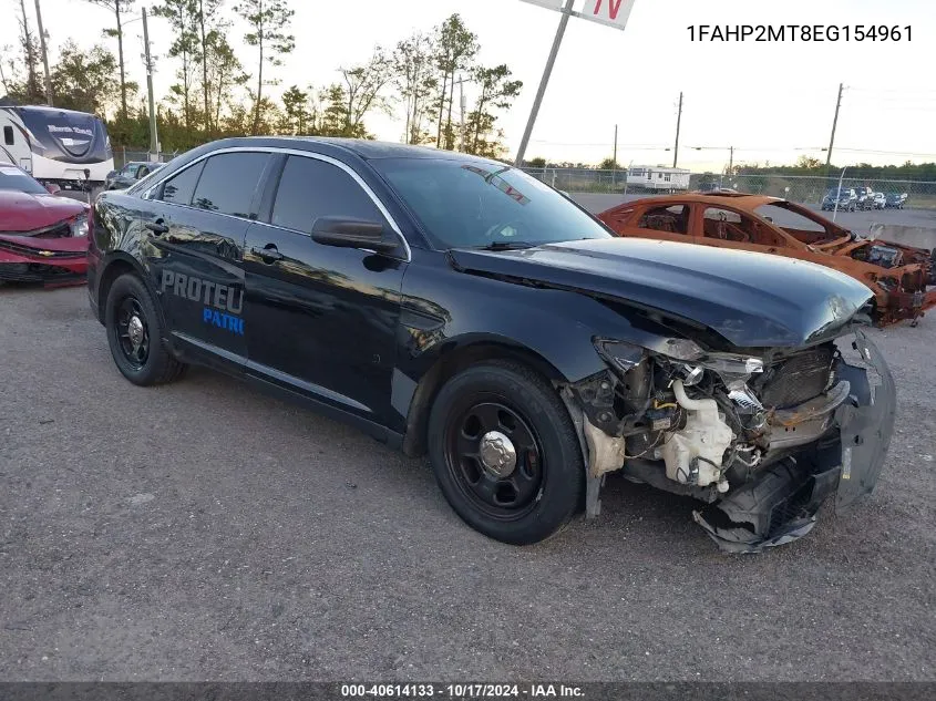 2014 Ford Police Interceptor Police Interceptor VIN: 1FAHP2MT8EG154961 Lot: 40614133