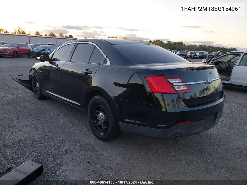 2014 Ford Police Interceptor Police Interceptor VIN: 1FAHP2MT8EG154961 Lot: 40614133