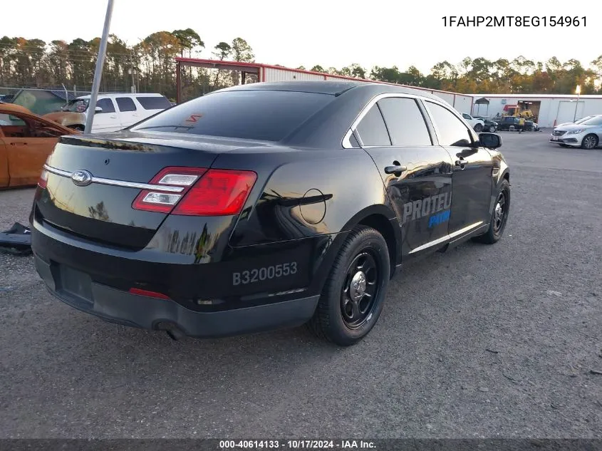 2014 Ford Police Interceptor Police Interceptor VIN: 1FAHP2MT8EG154961 Lot: 40614133