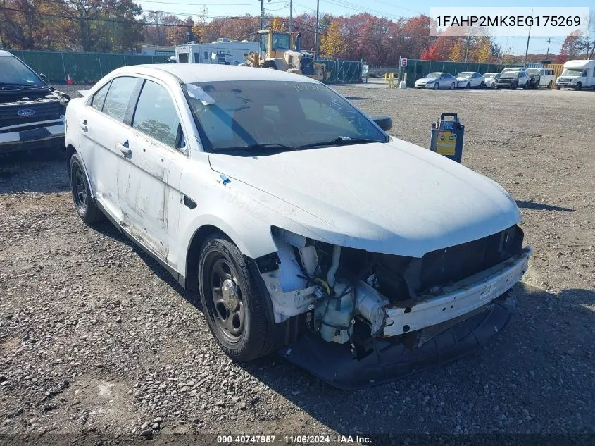 2014 Ford Police Interceptor VIN: 1FAHP2MK3EG175269 Lot: 40747957