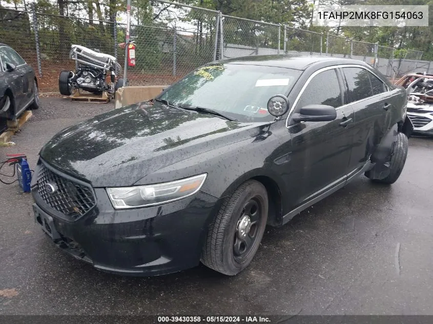 2015 Ford Police Interceptor VIN: 1FAHP2MK8FG154063 Lot: 39430358