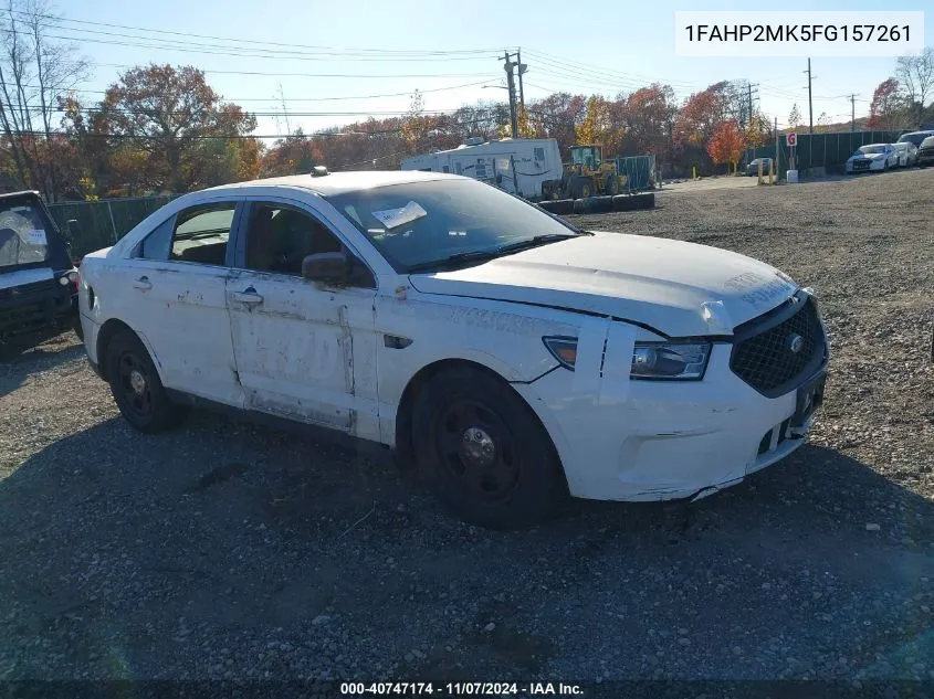 2015 Ford Police Interceptor VIN: 1FAHP2MK5FG157261 Lot: 40747174