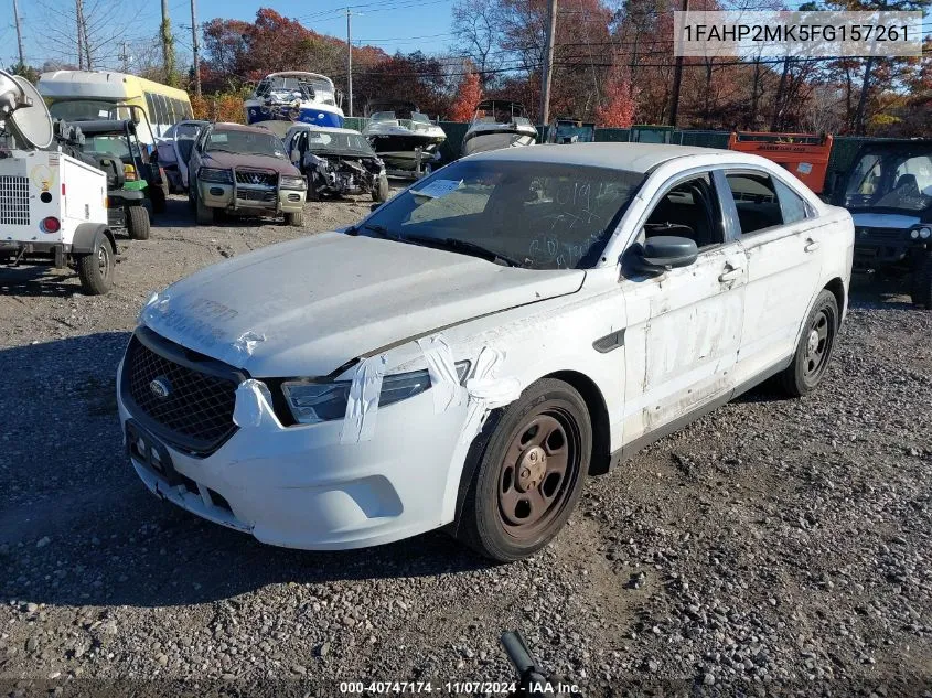 2015 Ford Police Interceptor VIN: 1FAHP2MK5FG157261 Lot: 40747174