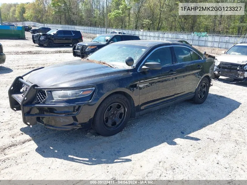 2016 Ford Police Interceptor VIN: 1FAHP2MK2GG123327 Lot: 39122411