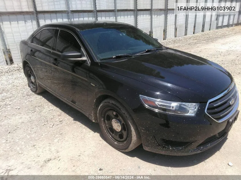 2017 Ford Police Interceptor VIN: 1FAHP2L9HHG103902 Lot: 39660547