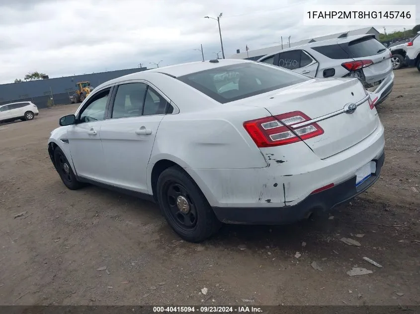 2017 Ford Police Interceptor VIN: 1FAHP2MT8HG145746 Lot: 40415094