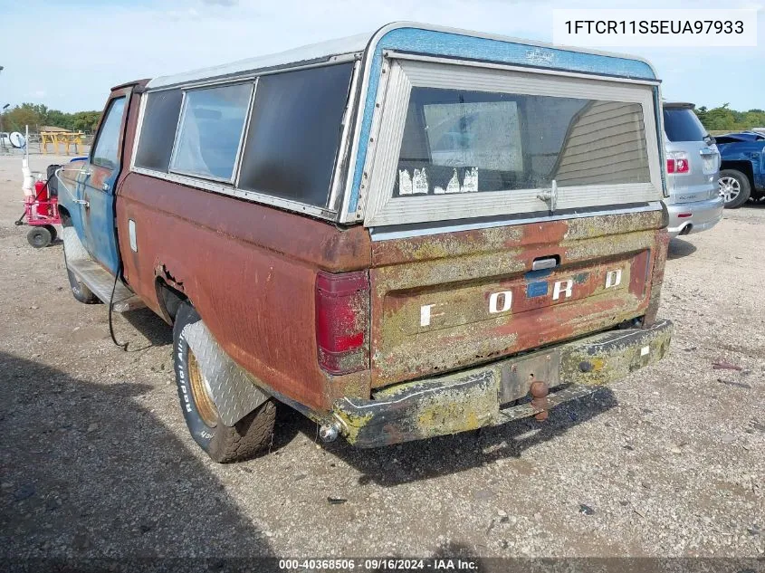 1984 Ford Ranger VIN: 1FTCR11S5EUA97933 Lot: 40368506