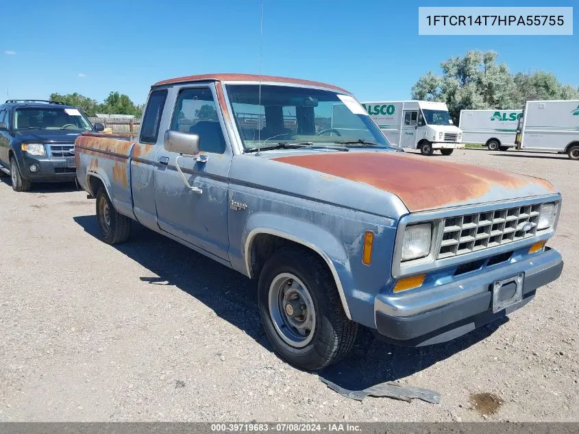 1987 Ford Ranger Super Cab VIN: 1FTCR14T7HPA55755 Lot: 39719683