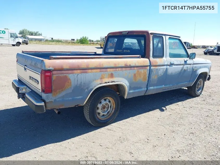 1FTCR14T7HPA55755 1987 Ford Ranger Super Cab