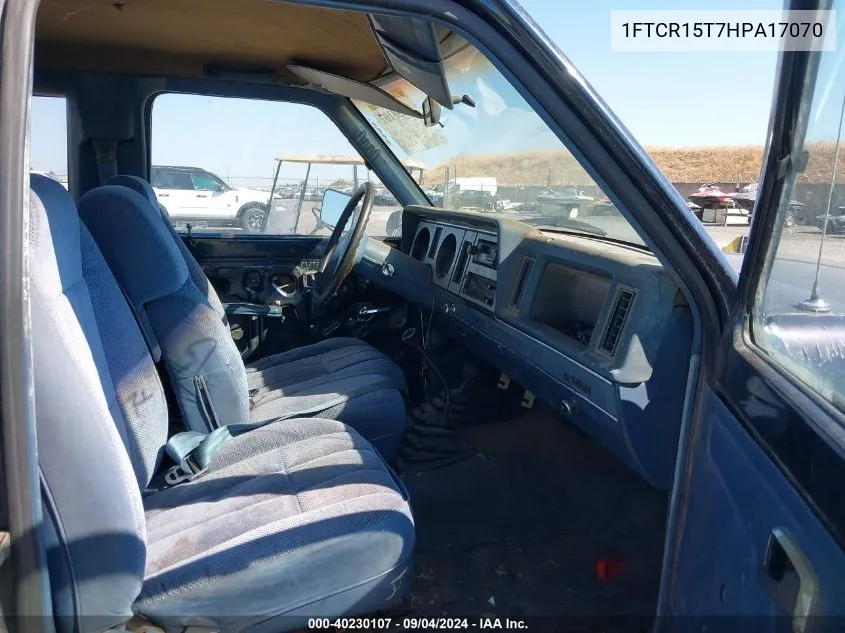 1FTCR15T7HPA17070 1987 Ford Ranger Super Cab