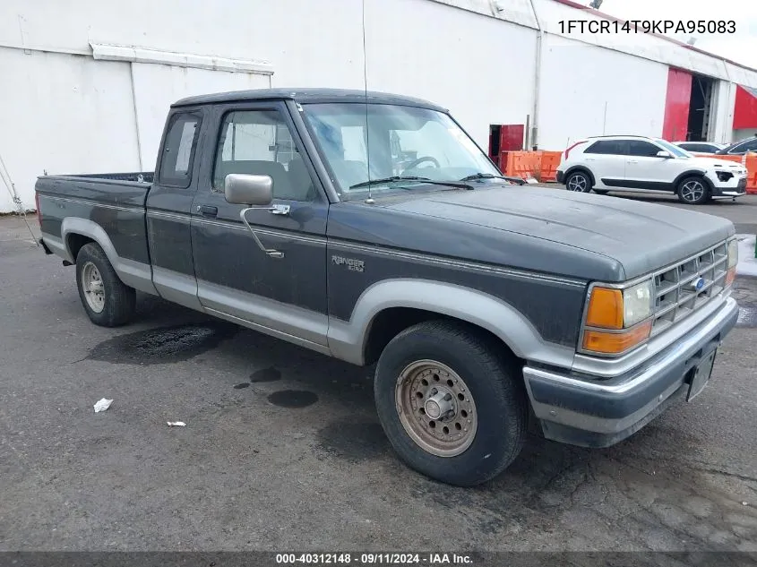 1FTCR14T9KPA95083 1989 Ford Ranger Super Cab