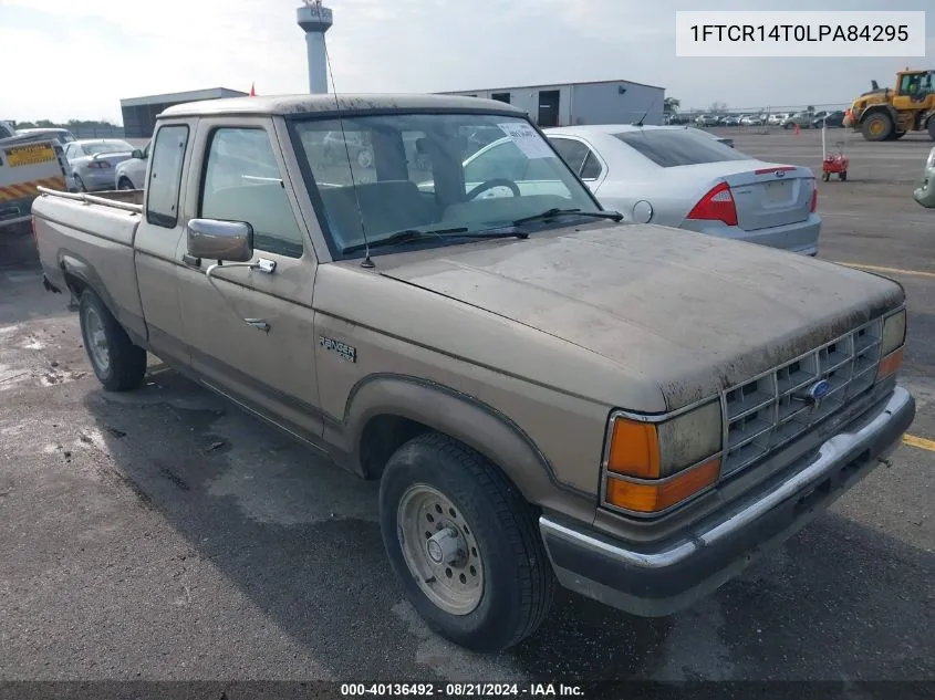 1990 Ford Ranger Super Cab VIN: 1FTCR14T0LPA84295 Lot: 40136492