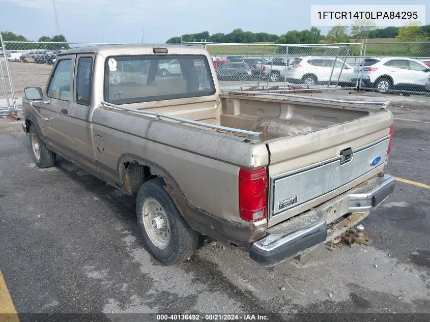 1990 Ford Ranger Super Cab VIN: 1FTCR14T0LPA84295 Lot: 40136492