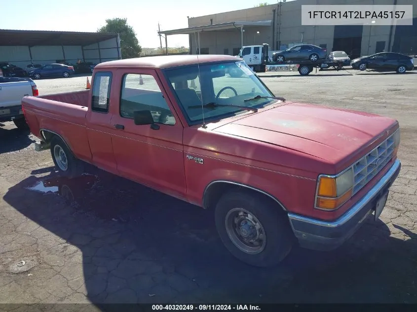 1990 Ford Ranger Super Cab VIN: 1FTCR14T2LPA45157 Lot: 40320249