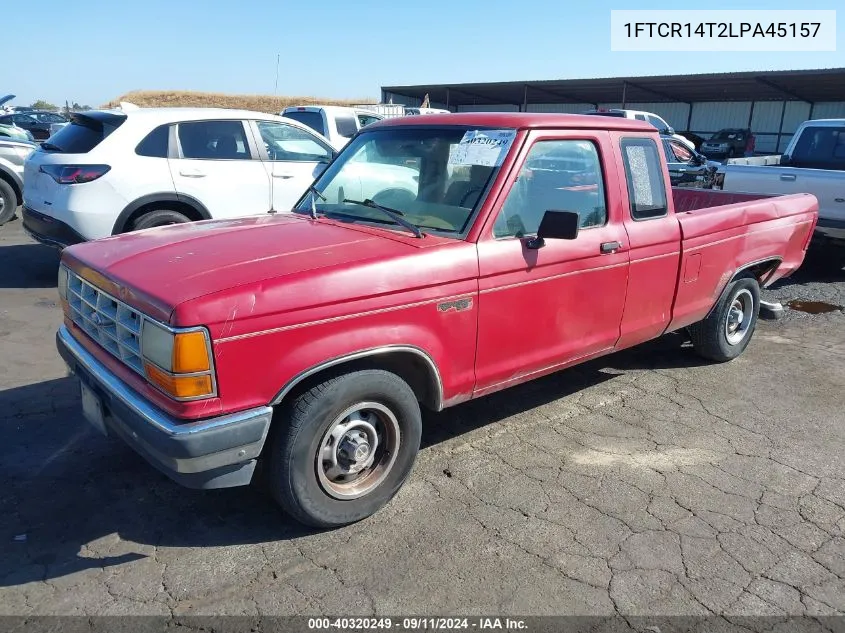 1990 Ford Ranger Super Cab VIN: 1FTCR14T2LPA45157 Lot: 40320249