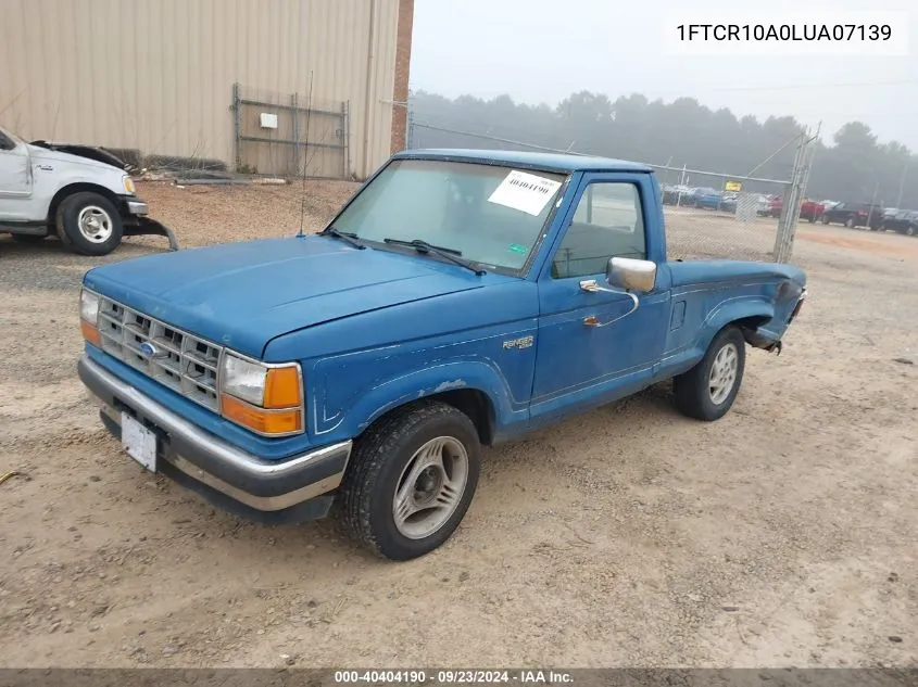 1FTCR10A0LUA07139 1990 Ford Ranger