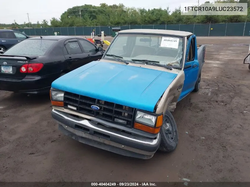 1990 Ford Ranger VIN: 1FTCR10A9LUC23572 Lot: 40404249